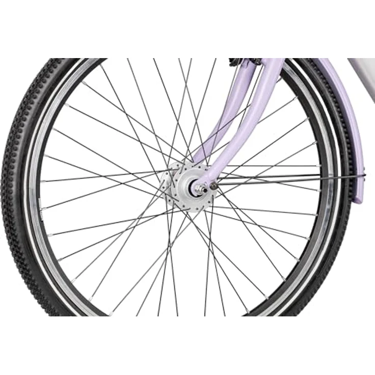 Maxim Kinderfahrrad Maxim Luna 26-7, 7 Gang Shimano Tourney, Kettenschaltung, violett/rosa, Straßen- und Alltagsausstattung – Bild 5