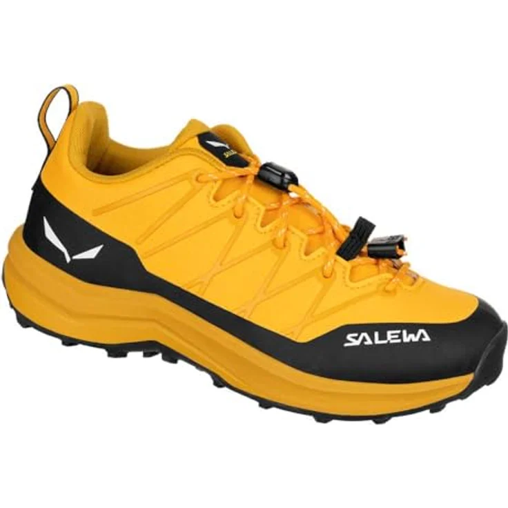 Salewa Kid's Wildfire 2, Mädchen Wanderschuhe mit Pomoca-Aussensohle, Gelb, PFC-frei – Bild 1