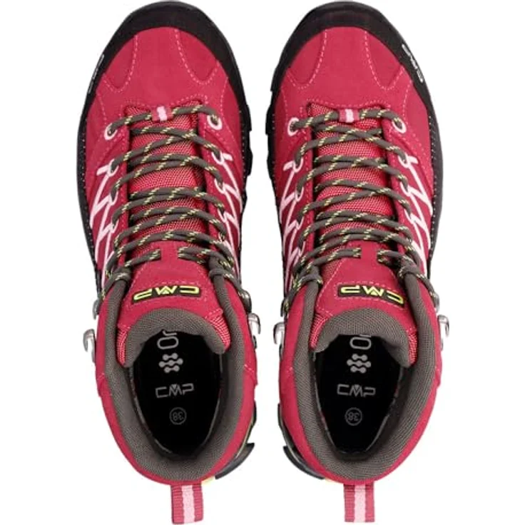 CMP RIGEL MID WMN TREKKING SHOES WP, wasserdichter Wanderschuh mit hoher Dämpfung und FullOn GRIP-Sohle – Bild 4