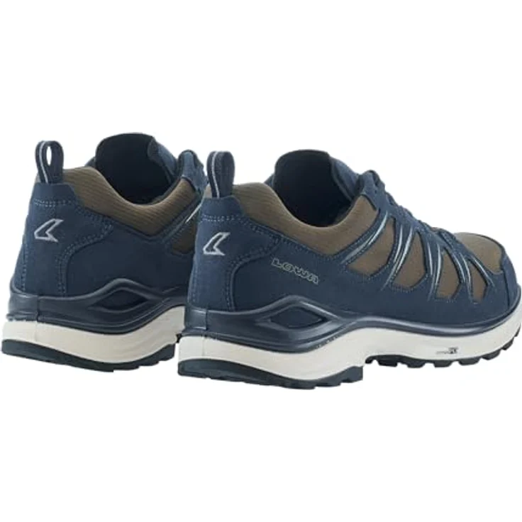 Lowa Innox Evo II GTX, Herren Walkingschuhe mit GORE-TEX®, Navy/Oliv, ideal für Speed-Hiking – Bild 4