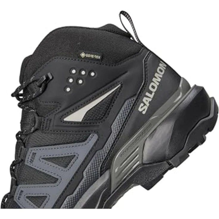 Salomon X Ultra 360 Mid GTX, Wanderschuhe mit Gore-Tex-Membran und hohem Schaft, schwarz – Bild 7