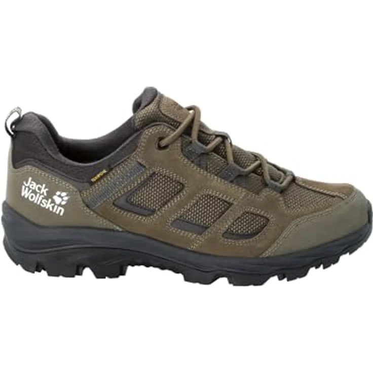 Jack Wolfskin VOJO 3 TEXAPORE LOW M, Wasserdichter Wanderschuh aus Textil und Leder mit griffiger Laufsohle – Bild 2