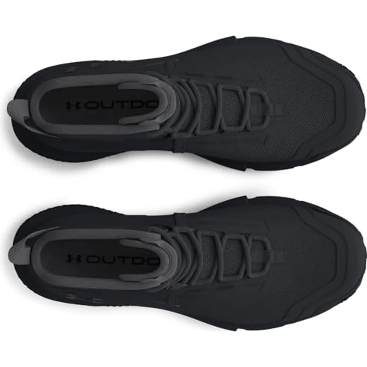 Under Armour UA Charged Valsetz Mid, strapazierfähige Wanderschuhe mit rutschfester Gummisohle, atmungsaktives Obermaterial aus Synthetikleder und Textil – Bild 4