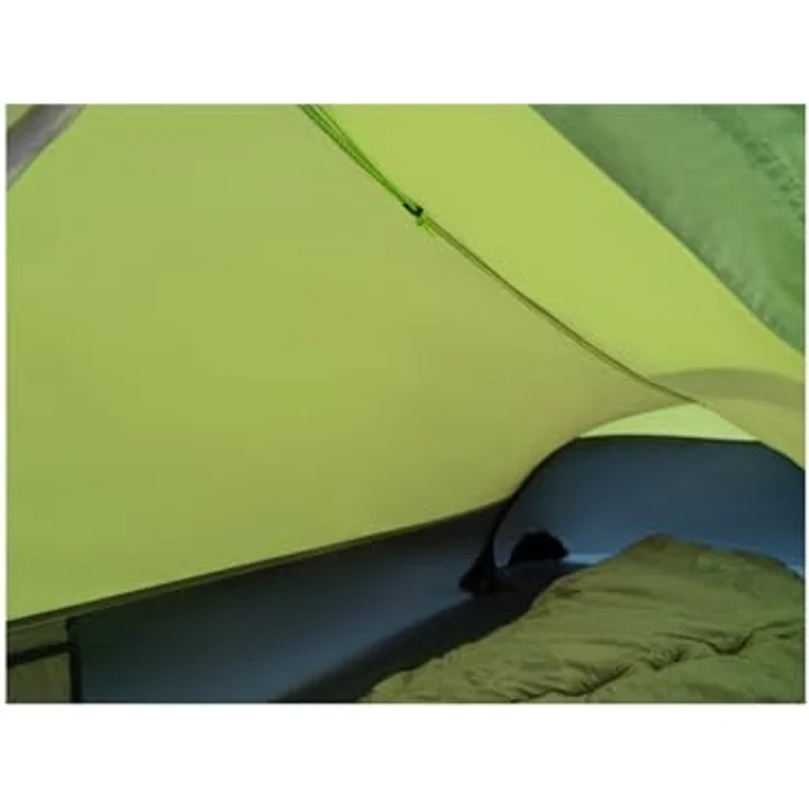 Jack Wolfskin Gossamer Zelt, Tunnelzelt für 1 Person, Ginkgo Green, freistehend, windstabil – Bild 4