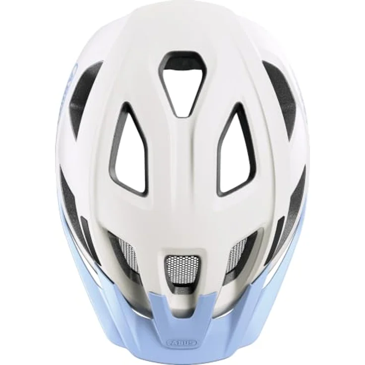 ABUS ADURO 3.0 Sky Grey M, Fahrradhelm mit In-Mold-Verbindung, 7 Belüftungseinlässen und justierbarem Zoom Evo System – Bild 4