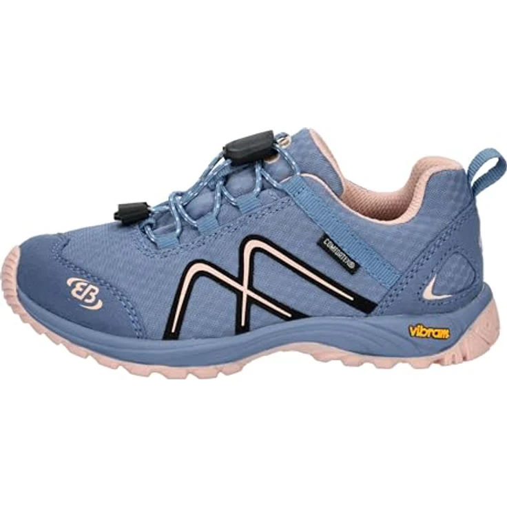 Brütting Outdoorschuh Guide 25, Wanderschuh in grau mit Schnellschnürsystem und Vibram-Laufsohle – Bild 2