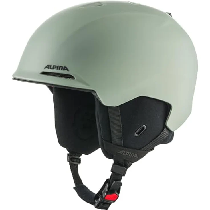 Alpina KROON MIPS, Individuell Verstellbarer Skihelm mit herausnehmbarem Futter und hoher Stoßabsorption, Willow-Green matt, 51-55 – Bild 1
