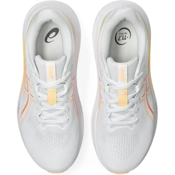 ASICS GT-1000 15, Herren Laufschuh mit FF BLAST Dämpfung und 3D GUIDANCE SYSTEM, Weiß Koralle, Größe 40 – Bild 4