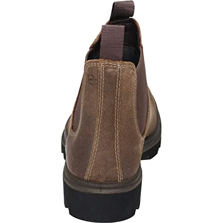 Ecco Grainer Chelsea Boot, wasserdichte Stiefelette aus dunkelbraunem Nubukleder mit strapazierfähiger Außensohle – Bild 5