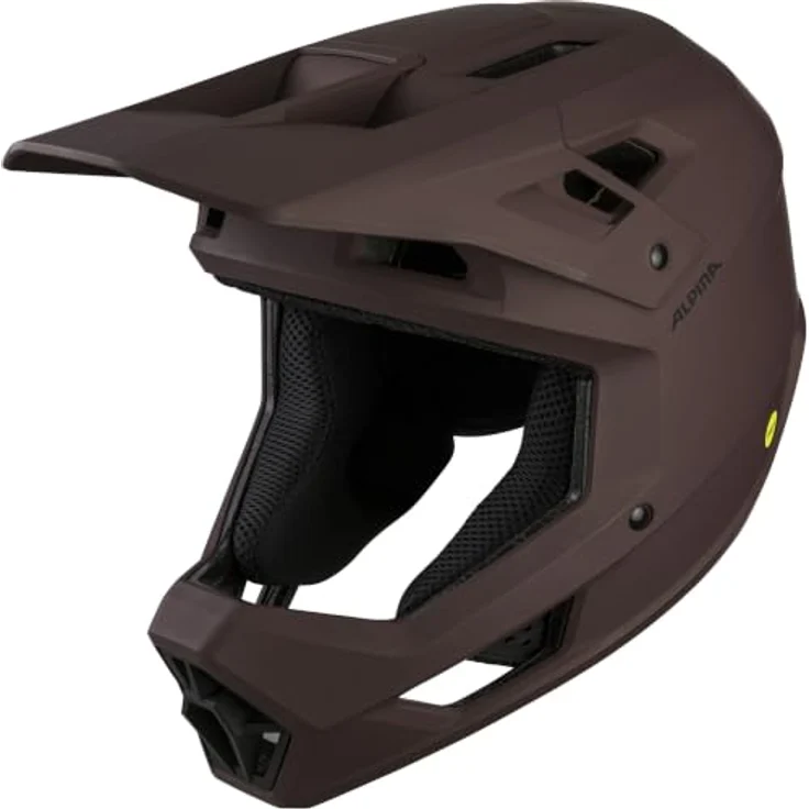 Alpina Pikes MIPS, Leichter Fullface-Helm für Downhill MTB, ox matt, Größe 52-55 – Bild 1