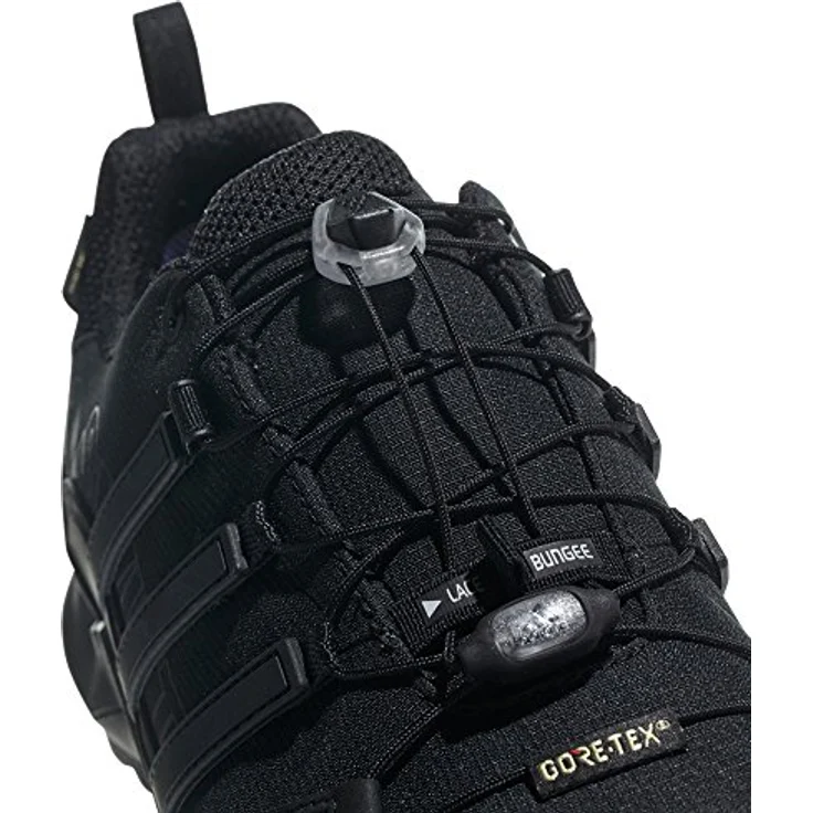 adidas Terrex Swift R2 GTX, Herren Wanderschuhe mit GORE-TEX-Membran, Schnellschnürsystem, Schwarz (Größe 40 2/3) – Bild 8