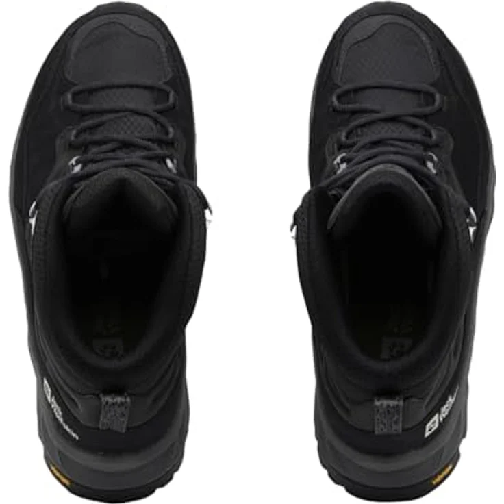 Jack Wolfskin Cyrox Texaporeid, Herren Wanderschuhe, wasserdicht und atmungsaktiv, Schwarz, Größe 41 – Bild 3