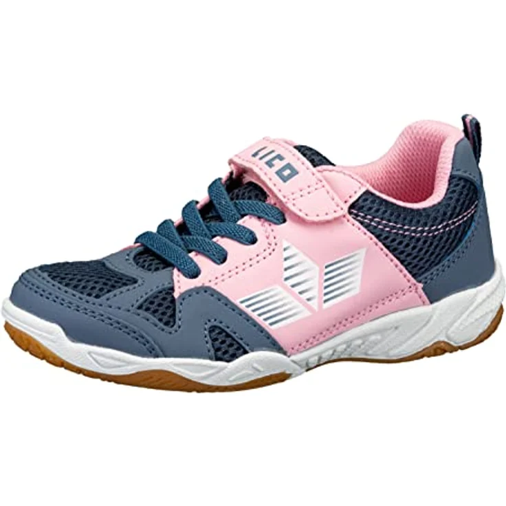 Lico Mädchen Laufschuhe Sport VS, flexibel und komfortabel, Klettverschluss, grau, Größe 29 – Bild 1