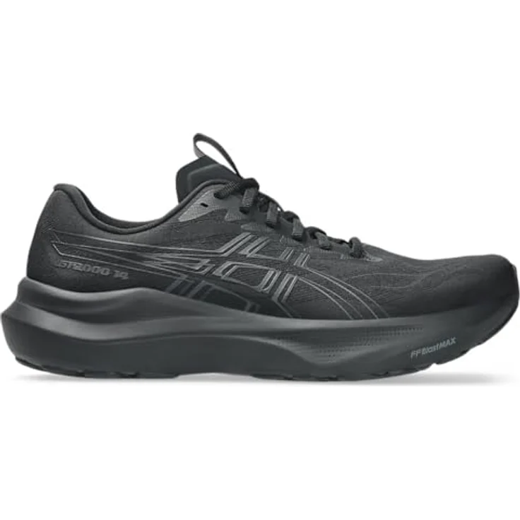 Asics GT-2000 14, Herren Laufschuhe mit Dämpfung und atmungsaktivem Obermaterial, schwarz – Bild 1