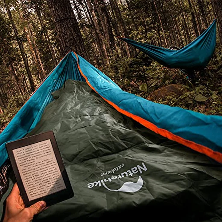 Naturehike, Schlafsack, leichtgewichtig und kompakt, ideal für Outdoor-Aktivitäten, grün – Bild 6