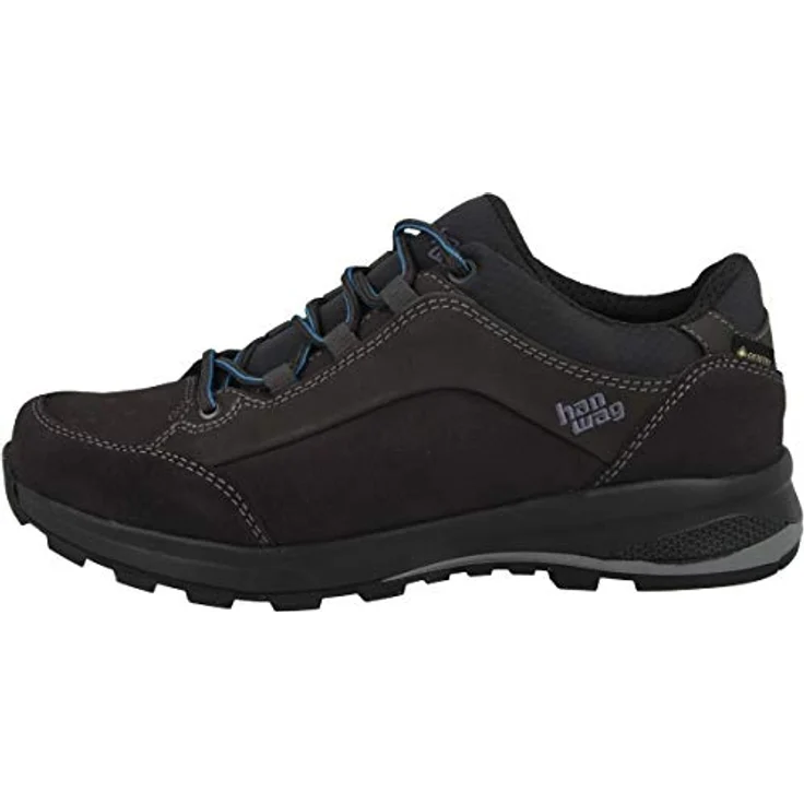 Hanwag DA Banks Low Lady GTX Trekkingschuh, wasserdichtes GORE-TEX Futter, Nubuk- und Veloursleder, Made in Europe – Bild 1