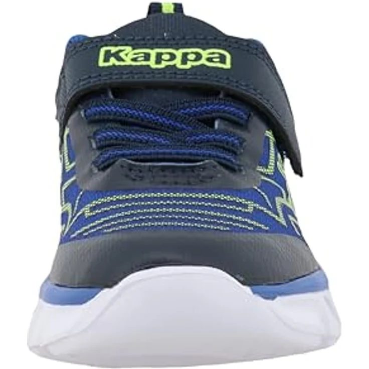 Kappa Sneaker ELTJE, Trainingsschuh in Blau mit Klettverschluss und LED-Blinklicht, Gr. 33 – Bild 3
