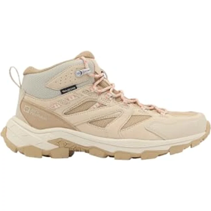 Jack Wolfskin Vojo Tour Texapore Mid W, Damen Wanderschuhe mit wasserdichtem Wetterschutz, Schwarz – Bild 3