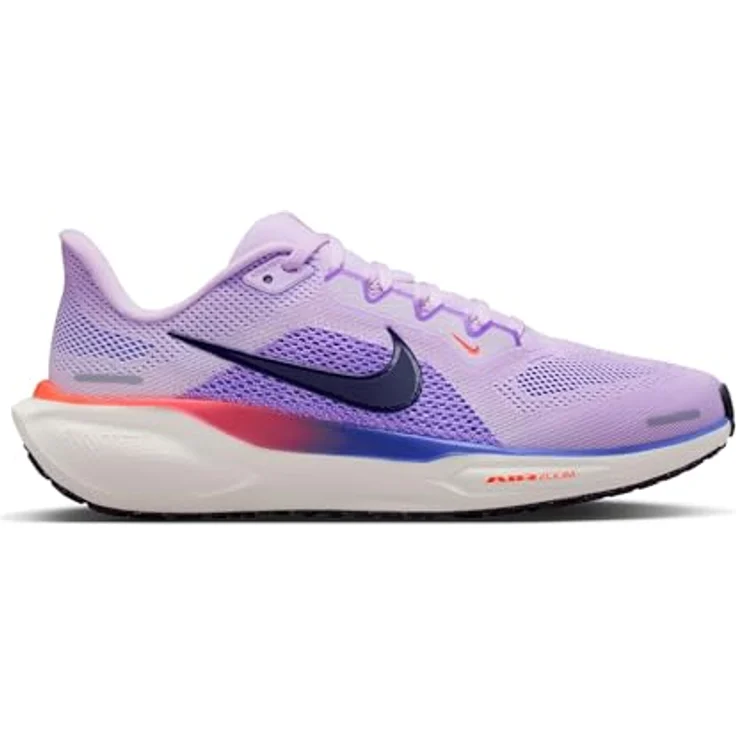 Nike Pegasus 41 FD2723-503, Laufschuhe für Damen mit ReactX-Schaumstoff und Zoom Air-Technologie, lila – Bild 11