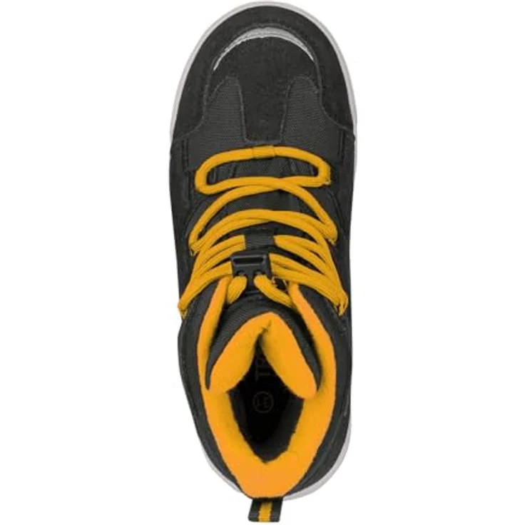 Trollkids Finnmark Winterstiefel, wetterfest und atmungsaktiv, anthracite/golden yellow, Größe 32 – Bild 3