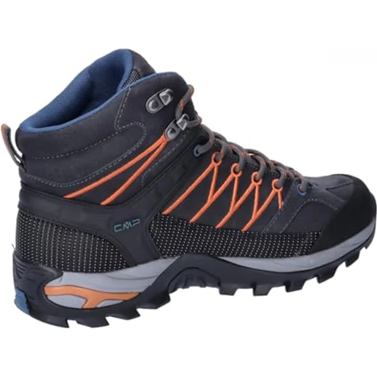 CMP Rigel Mid Herren-Trekkingschuhe, zuverlässige Wanderschuhe für hohen Komfort und Funktionalität, grau – Bild 7