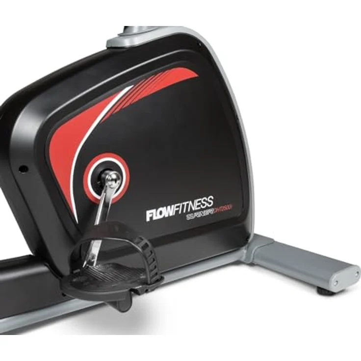 Flow Fitness Turner DHT2500i Heimtrainer - 32 Trainingsstufen - Herzfrequenzfunktion - Schwarz – Bild 5