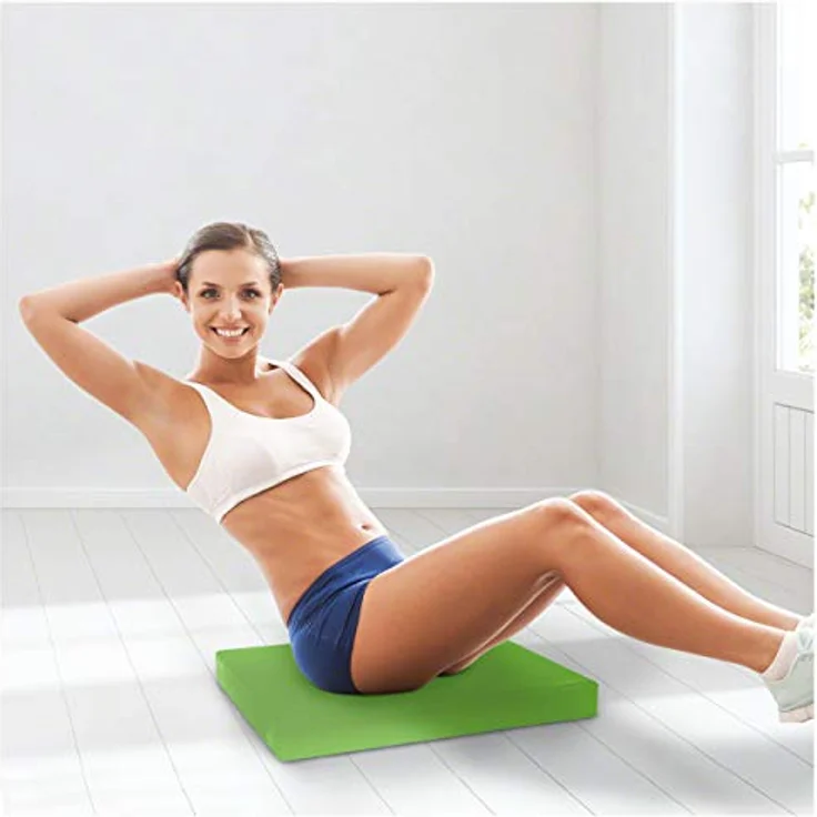 Sport-Tec Balance-Pad, Balanceboard, Koordinationstrainer, Gleichgewichtstrainer, LxBxH 49x39x5,5 cm, rutschfest, kombinierbar, strapazierfähig – Bild 5