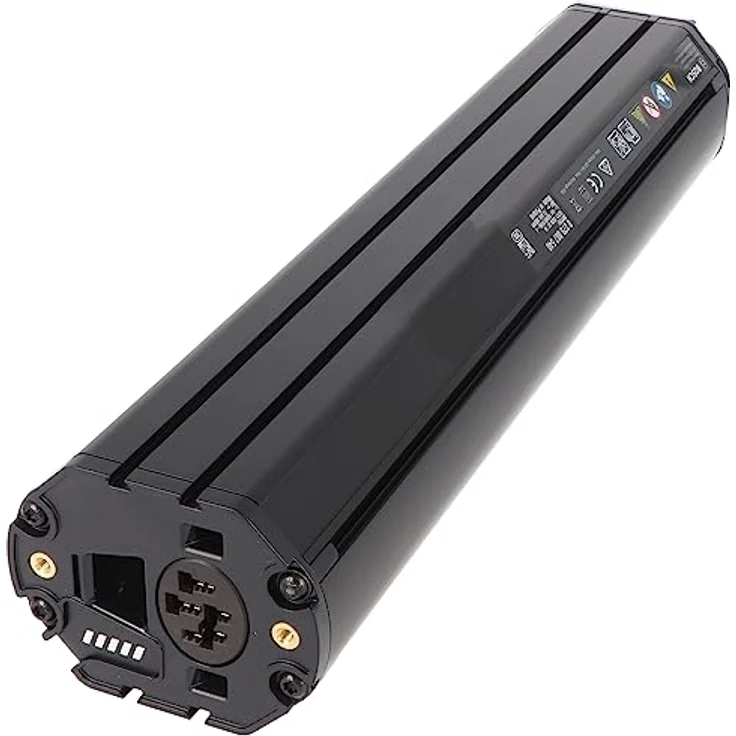 Bosch PowerTube Vertikal, integrierbarer Akku mit 500 Wh, schwarz, inkl. Gefahrgutkarton und Bedienungsanleitung – Bild 1