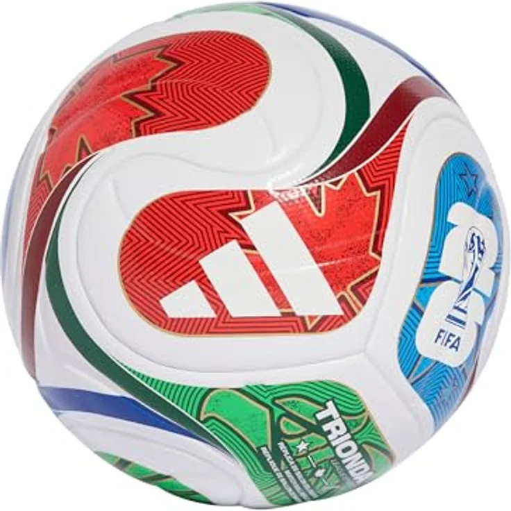 adidas Fußball Trionda League Junior, gewichtsreduziertes Trainingsspielgerät mit recycelter TPU-Oberfläche, verschleißfest und nahtlos verklebt – Bild 2