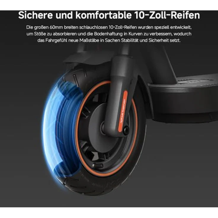 XIAOMI Electric Scooter 5 MAX GE AX, E-Scooter mit bis zu 60 km Reichweite, Blau – Bild 4