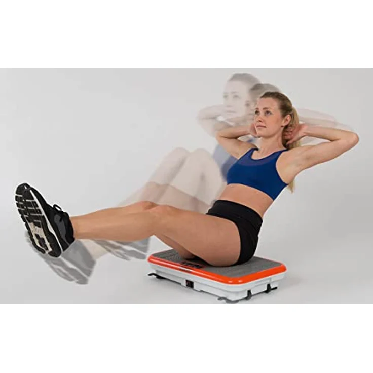 Vibro Shaper – Fitness Vibrationsplatte unterstützt bei Muskelaufbau und Fettverbrennung – Vibrationstrainer für alle Muskelgruppen – Bild 5