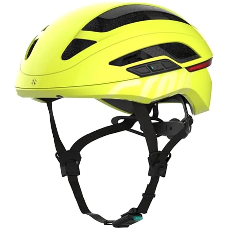 Crnk Angler Alpha, Velohelm mit integrierter LED-Beleuchtung und Bluetooth-Technologie, 57 - 63 cm – Bild 1