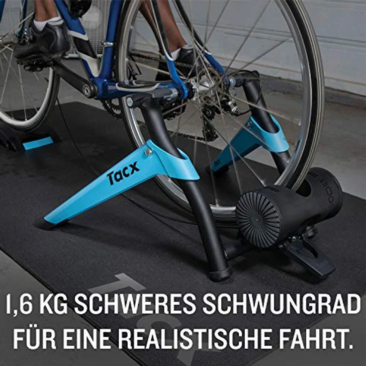 Tacx Boost – Indoor-Trainer mit starker Magnetbremse, realistischem Fahrgefühl und bis zu 1050 Watt Widerstand in 10 Stufen. Schneller Aufbau, leise im Betrieb und äußerst stabil. – Bild 5