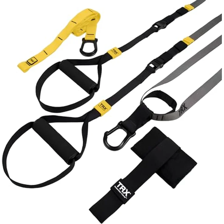 TRX GO - Schlingentrainer - ideal für vielreisende Sportler und Fitnesstrainings - Zugang zur TRX Training Club App - Grau – Bild 1
