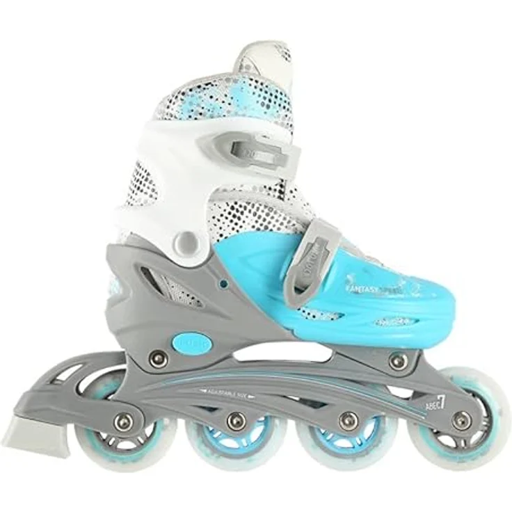 Nils Extreme NH18331, Inline Skates für Erwachsene mit anpassbarer Schuhgröße, Edelstahlklingen und ABEC7 Lagern, Schwarz – Bild 6