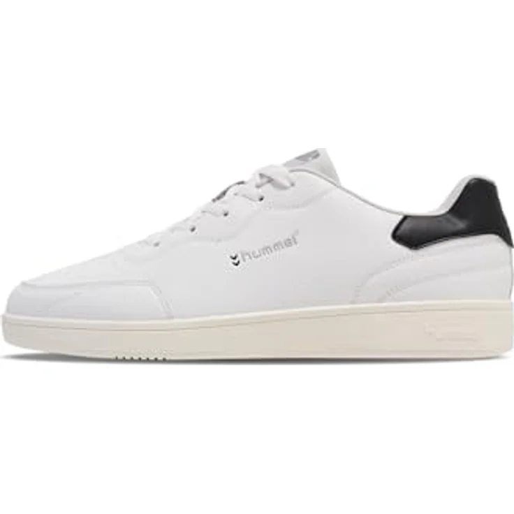 Hummel Match Point MP, Unisex Sneaker mit Aerotech-EVA-Außensohle, weiß/schwarz, Größe 40 EU – Bild 1