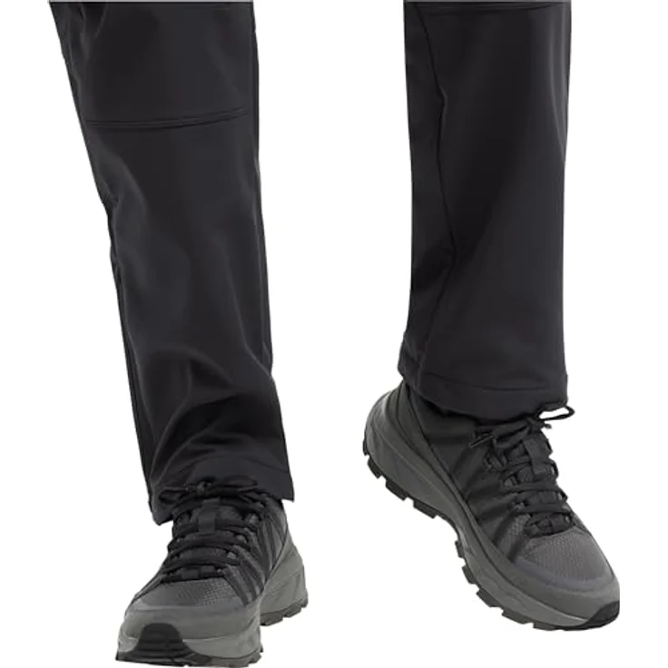 Jack Wolfskin Wild Hike Texapore Low, Herren Wanderschuh mit wasserdichter TEXAPORE Membran, Dämpfung und griffiger Gummiaußensohle, black/phantom, Größe 43 – Bild 2
