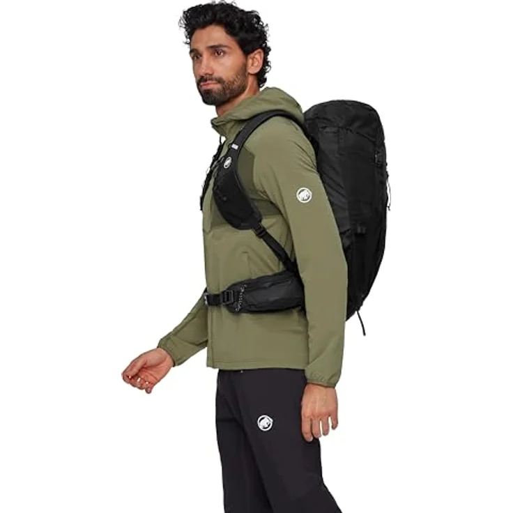 Mammut Ducan Wanderrucksack, 55 cm, schwarz, 100% Polyamid, kompakte Größe – Bild 3