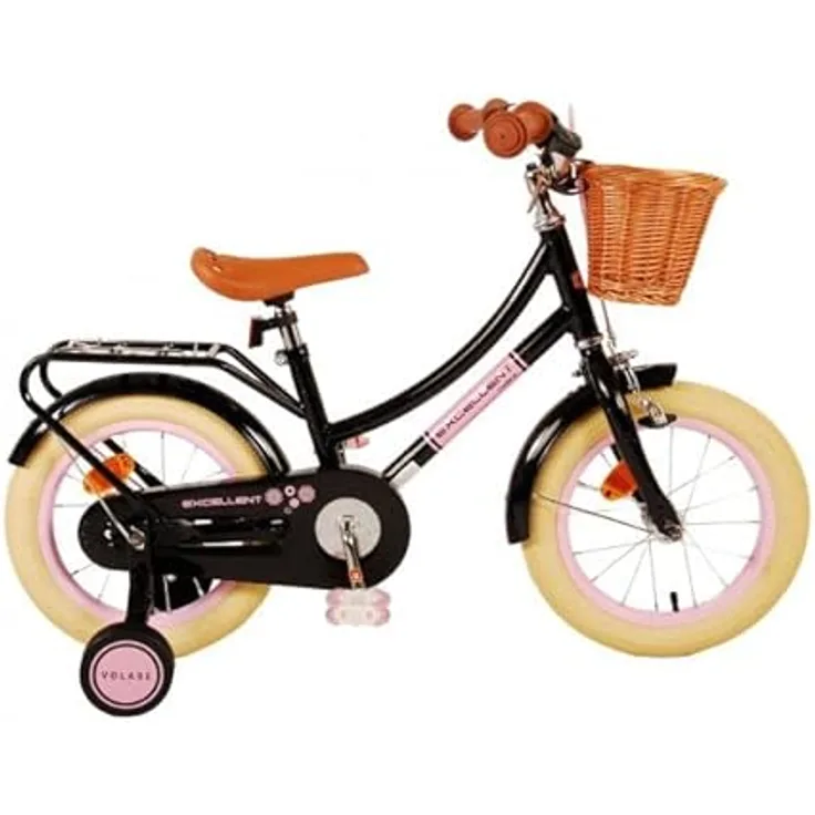 Volare Children's Bicycle 14 Excellent Black (21146) - Cityrad