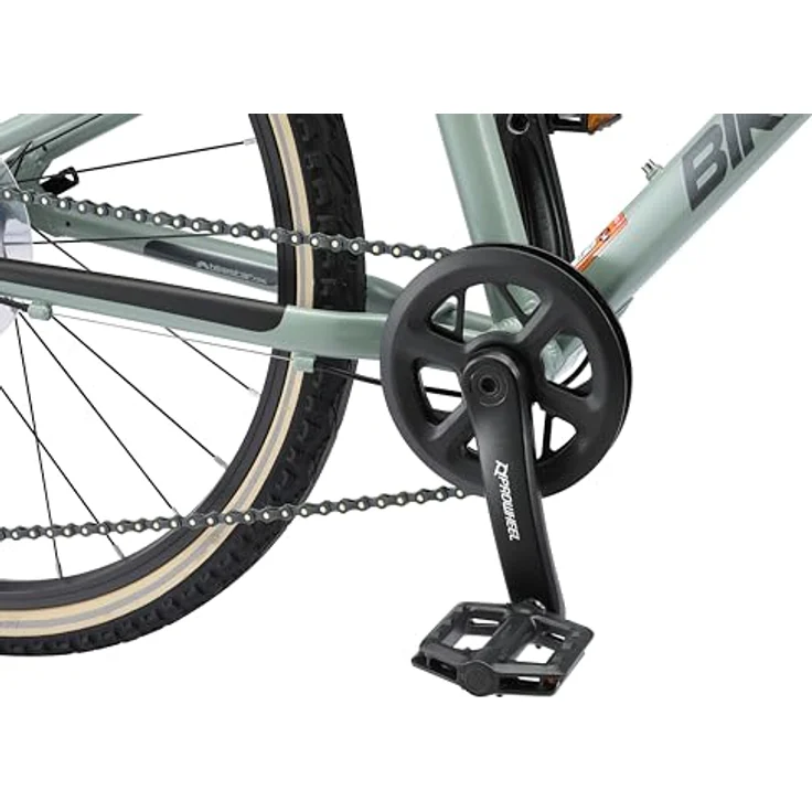 Bikestar Kinderfahrrad Leichtgewicht 9 kg 24 Zoll Aluminium ab 8 Jahre, 8 Gang Shimano RD-M2005 Schaltwerk, Reflektierende Reifen – Bild 7