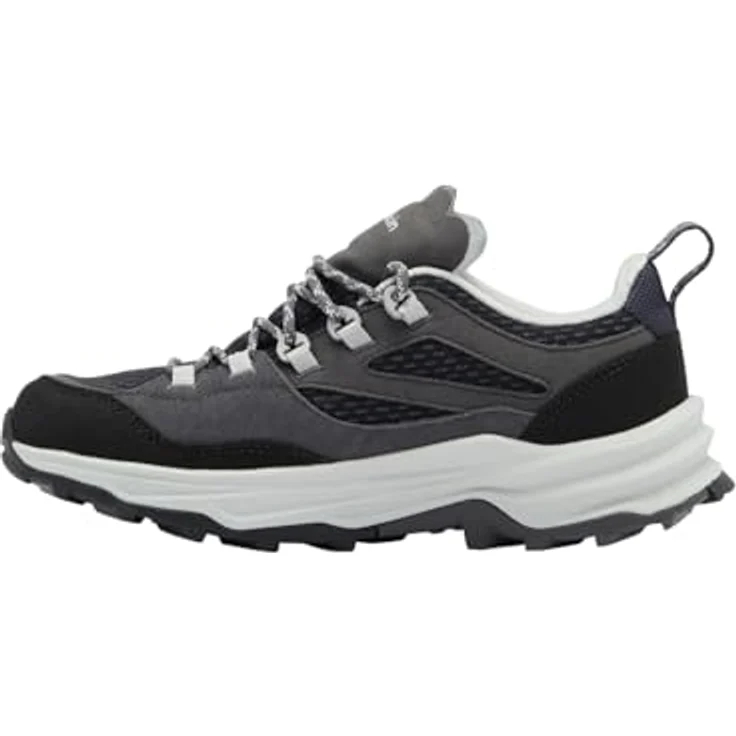 Jack Wolfskin Cyrox Texapore Low W, Damen Wanderschuhe, wasserdicht und atmungsaktiv, grau, Größe 35.5 – Bild 1