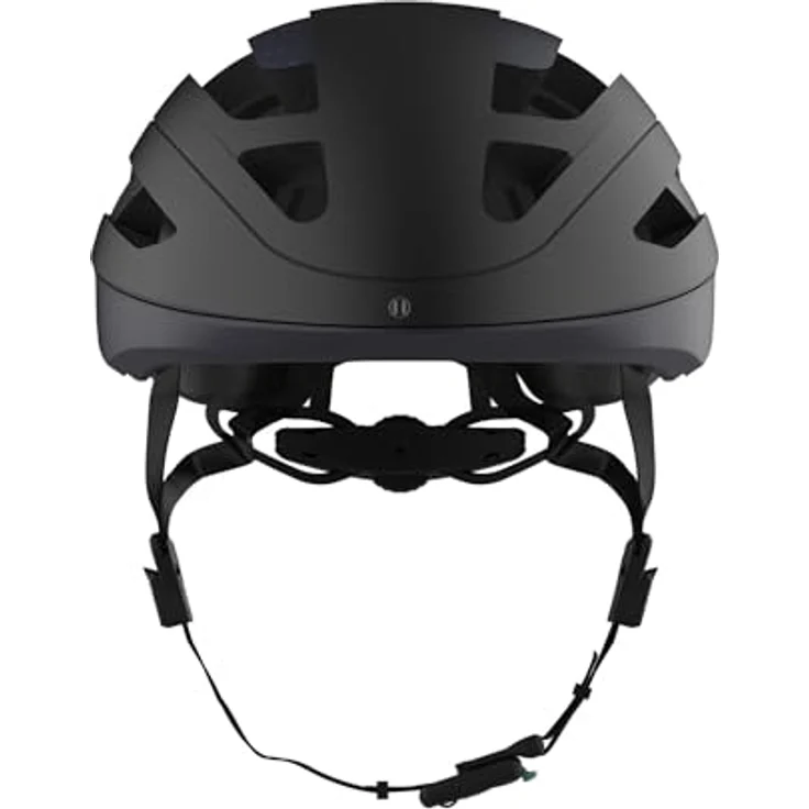 CRNK Angler Fahrradhelm, ultraleichter Rennrad & E-Bike Helm, aerodynamisch, stoßabsorbierend, belüftet, mit Magnetverschluss & Memory-Foam-Polster, schwarz, Größe L – Bild 3