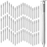 Relaxdays 60er Pack Zeltheringe, V-förmig, stabiler Bodenanker mit Öse und Widerhaken, 18 cm aus Stahl, silber