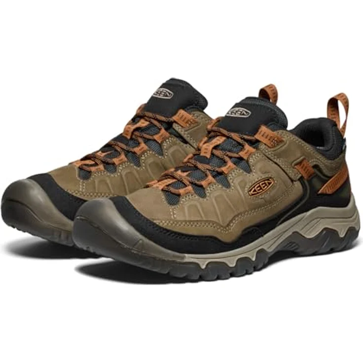 KEEN Targhee IV WP, Wanderschuhe für Herren, wasserfest, grün - sea turtle/roasted pecan – Bild 4