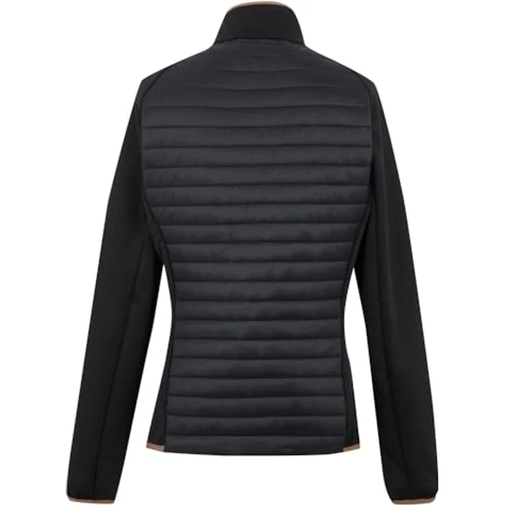 Regatta Clumber Hybrid Softshelljacke Damen, wasserabweisend, mit Warmloft-Isolierung, Schwarz, Größe 42 – Bild 2