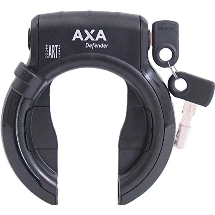 AXA Defender, Rahmenschloss mit Anti-Bohr-Zylinder, 12 Sicherheitsstufen und ergonomischem Bedienknopf