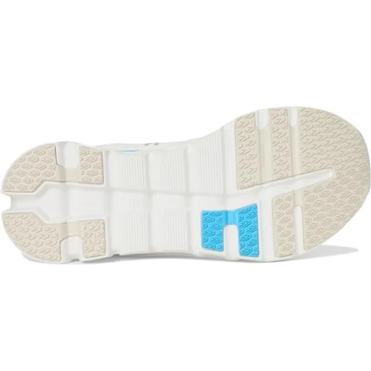 On Cloudrunner 2, Laufschuhe mit Gummisohle, gepolstertem Kragen und herausnehmbarer Innensohle, Weiß/Horizon, Größe 38.0 – Bild 3
