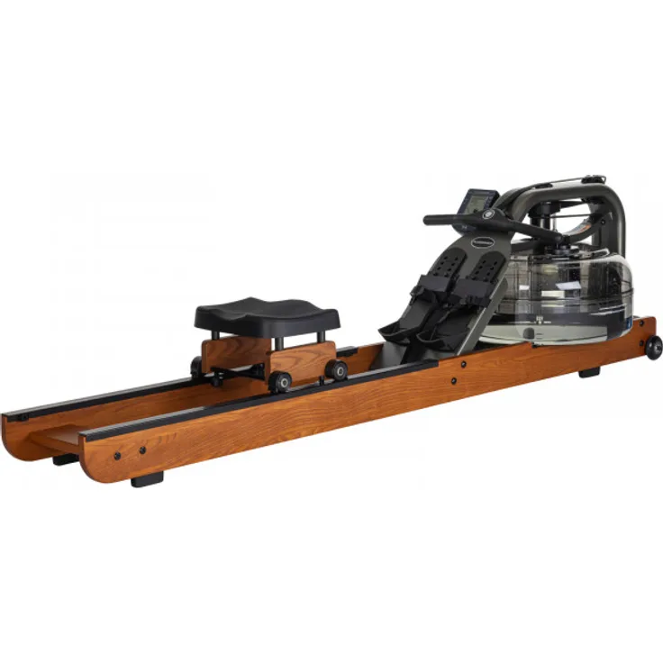 Fluid Rower Rudergerät Apollo Pro XL, Wasser-Rudergerät mit XL-Tank und Bluetooth-Monitor