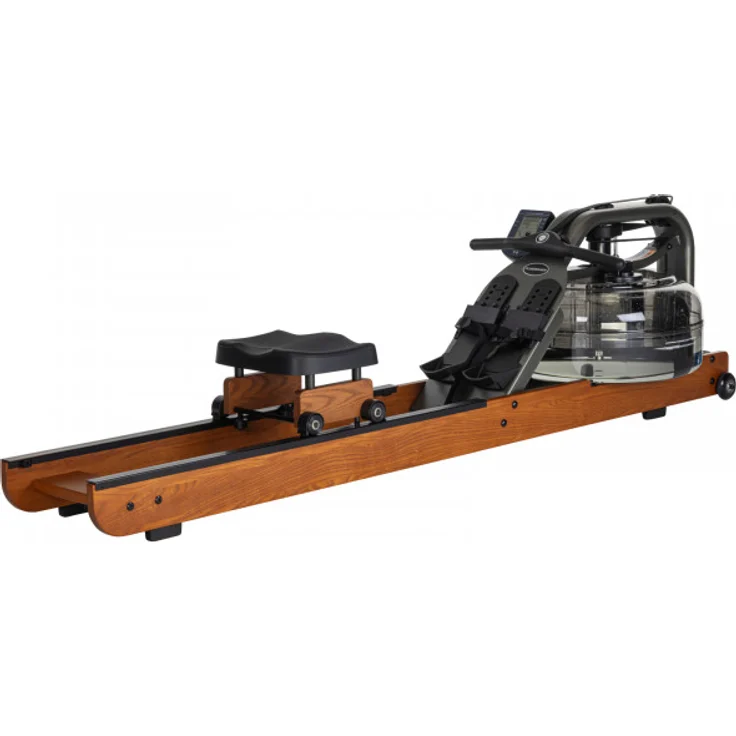 Fluid Rower Rudergerät Apollo Pro XL, Wasser-Rudergerät mit XL-Tank und Bluetooth-Monitor