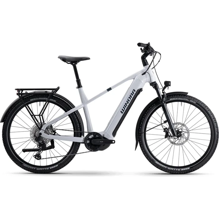 Winora YUCATAN X12 PRO HIGH i720Wh 12-G XT Cityrad, smoke gloss, 25 km/h Unterstützung
